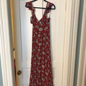 Floral Print Maxi Dress